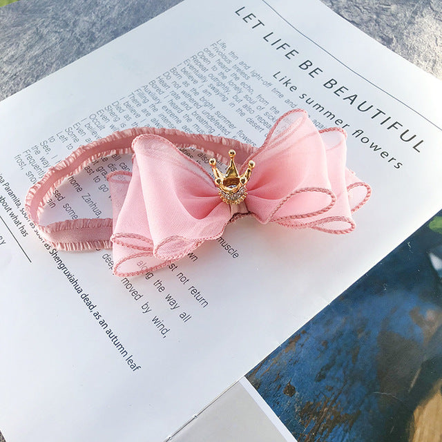 Baby Princess Bow  Tiara Hair Band