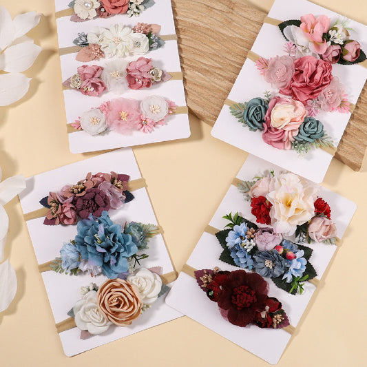 FLOWER HEADBANDS SET