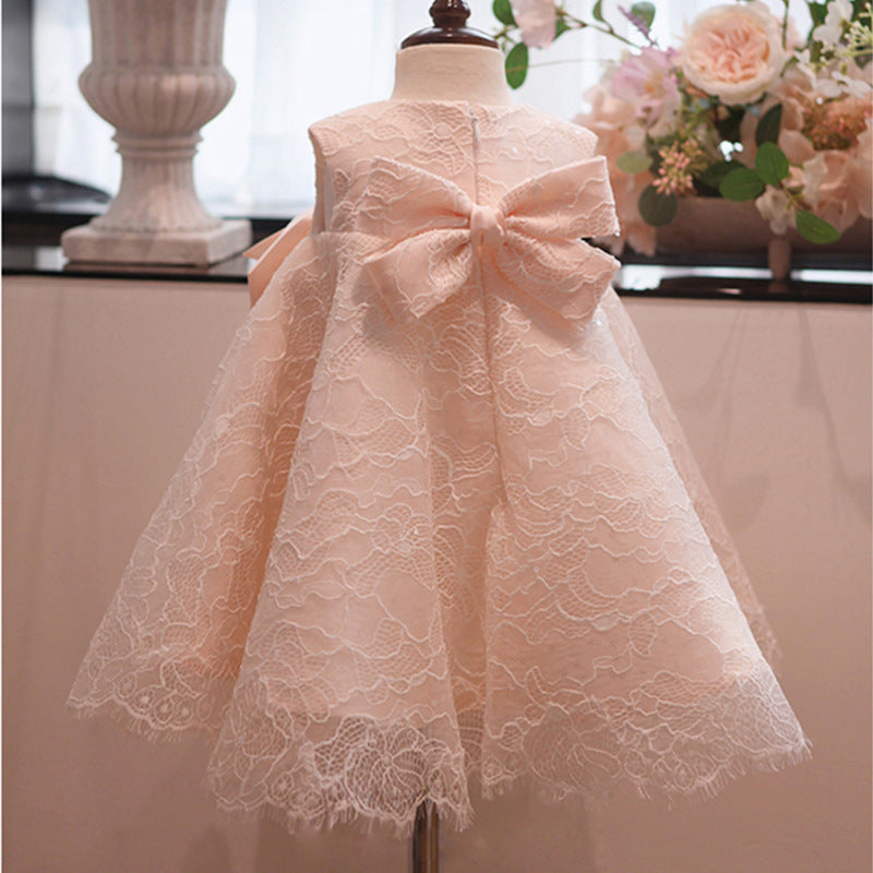 Korean Version Children's Dress All-match Puffy Skirt