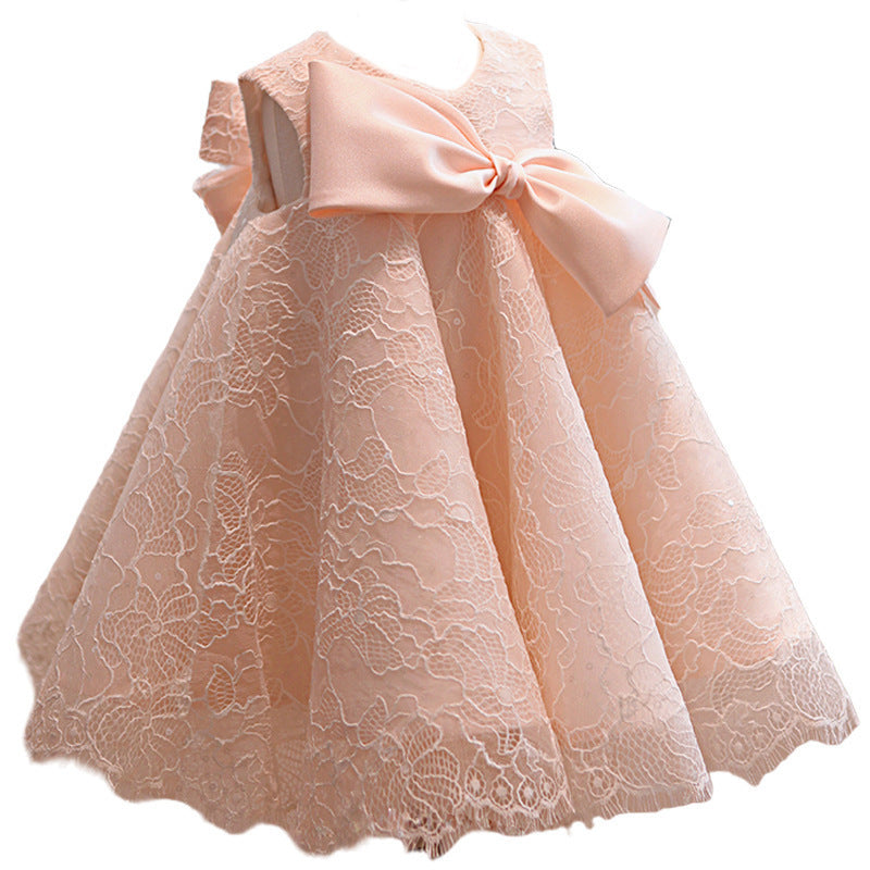 Korean Version Children's Dress All-match Puffy Skirt